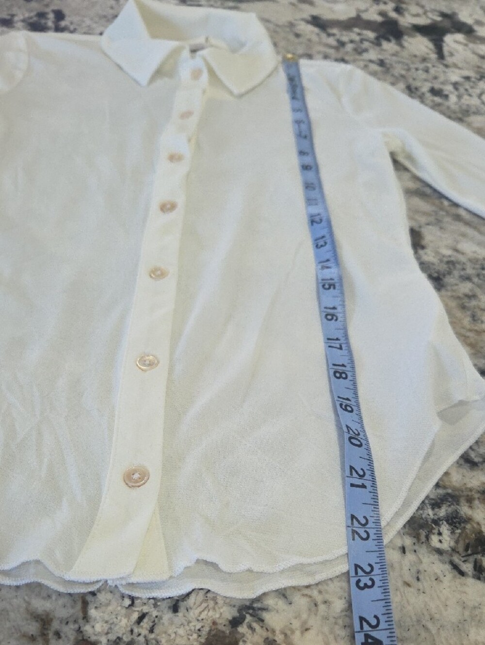 Wilfred Moscato Mesh Button-Front Shirt - Picture 5 of 5